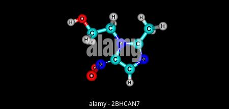 Metronidazole or MNZ is an antibiotic and antiprotozoal medication. It is used to treat pelvic inflammatory disease, endocarditis, and bacterial vagin Stock Photo