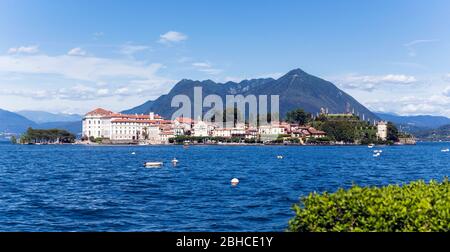 Isola Bella, one of the Borromean Islands, on Lago Maggiore, Lake Maggiore, Verbano-Cusio-Ossola Province, Piedmont, Italy. Stock Photo