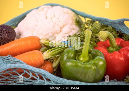 Download A Yellow Pepper In A Plastic Bag Stock Photo Alamy Yellowimages Mockups