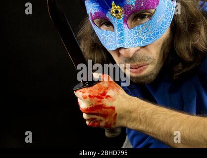 a thief in the dark Stock Photo