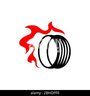 tire vector graphic design illustration Stock Vector