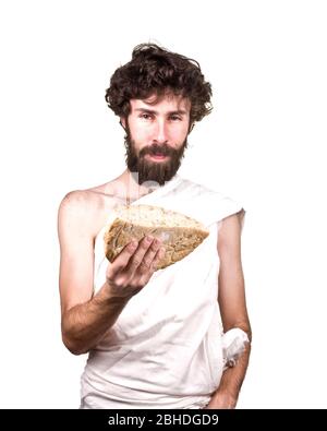 jesus give bread you Stock Photo