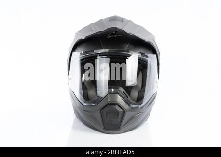 Scorpion ADX-1 Tucson modular motorcycle helmet. Picture taken on 04-25-2020 in Madrid, Spain. Stock Photo