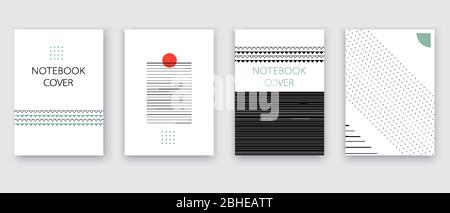 Business banners. Social Media Design. Template vector. Abstract red turquoise geometry designe elements on white background Stock Vector