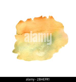 Colorfull watercolor texture. Modern graphic design. Hand drawn banner. Vector Stock Vector