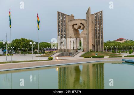 The Independence monument in Lome, Togo. Stock Photo