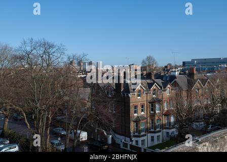 Hammersmith Skyline Arndale Centre Iffey Road, London W6 Stock Photo