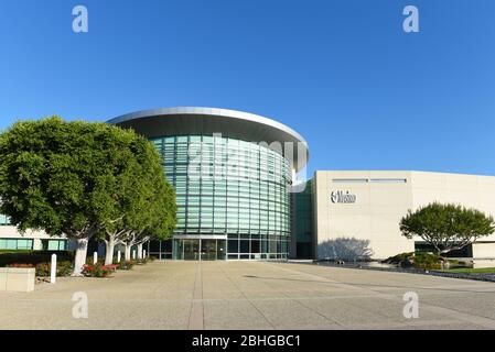 IRVINE, CALIFORNIA - 25 APRIL 2020: Masimo headquarters building, a ...