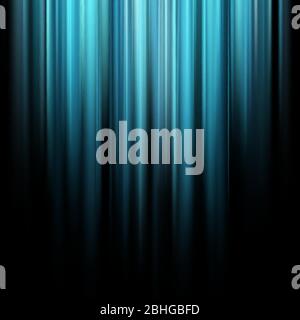 Abstract blue magic light rays over dark background. EPS 10 Stock Vector