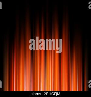 Abstract orange lights on a dark background. EPS 10 Stock Vector