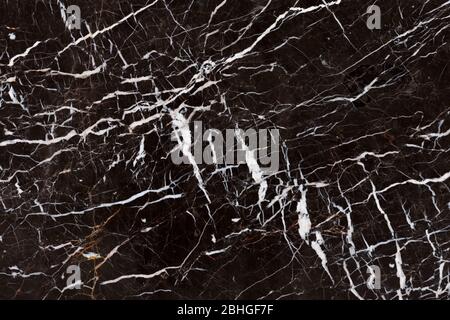 Dark brown and white patterned structure of dark gray marble texture for design. Stock Photo
