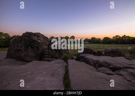 The Wellington Rocks - An outcrop of sandstone rocks on Tunbridge Wells ...