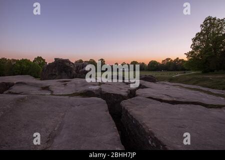 The Wellington Rocks - An outcrop of sandstone rocks on Tunbridge Wells ...