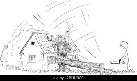 A black and white drawing of a house photo  Free Pen drawing Image on  Unsplash