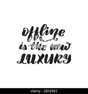 Vector calligraphy illustration isolated on white background. Stock Vector