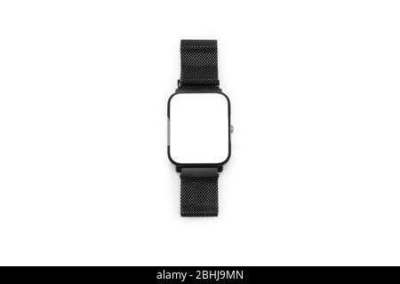 Black and best sale white smart watch