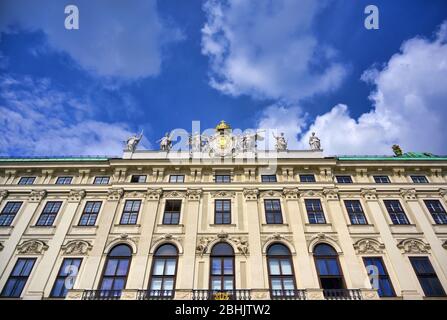 Vienna, Austria - May 19, 2019 - The Hofburg Palace is a complex of palaces from the Habsburg dynasty located in Vienna, Austria. Stock Photo