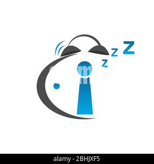 Alarm clock vector symbol isolated white background. Watch object, time office symbol. Clock flat icon. Vector illustration EPS.8 EPS.10 Stock Vector