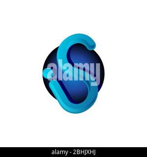 Unique letter iS symbol vector template on the white background. Business iS letter symbol design. Vector illustration EPS.8 EPS.10 Stock Vector