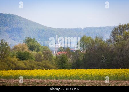 Knetzgau in lower franconia, Germany Stock Photo