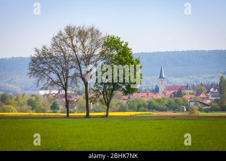 Knetzgau in lower franconia, Germany Stock Photo