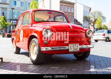 Oldtimer car Zaporozhets zaz 965A made in Soviet Union 1968, Sopron, Hungary Stock Photo