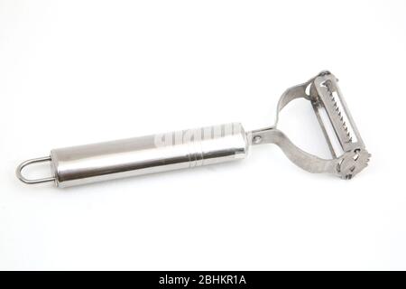 Stainless Steel Vegetable Peeler Stock Photo
