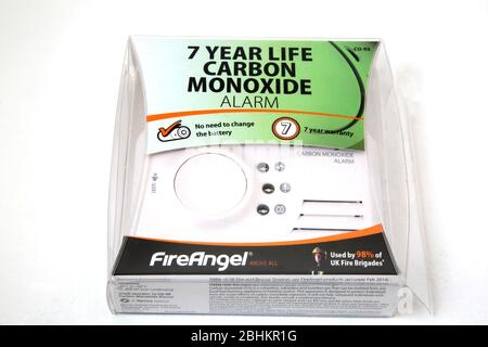Carbon Monoxide Alarm Stock Photo