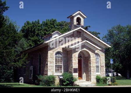 Old Post Chapel, Fort Sill, Oklahoma Stock Photo