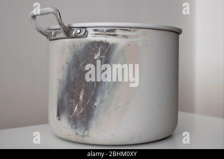 Damaged pot Stock Photo