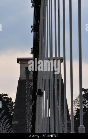 Clifton Suspension Bridge, Bristol, UK, England Stock Photo