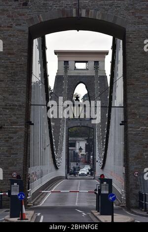 Clifton Suspension Bridge, Bridge Rd, Leigh Woods, Bristol BS8 3PA Stock Photo