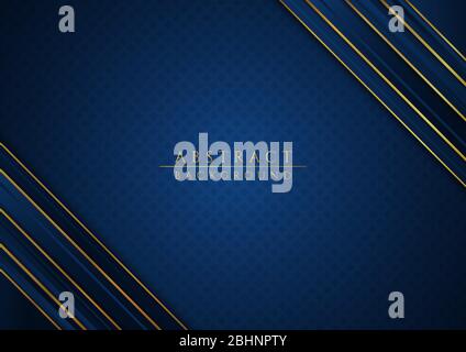 Abstract overlap layer design line pattern background luxury concept. vector illustration. Stock Vector