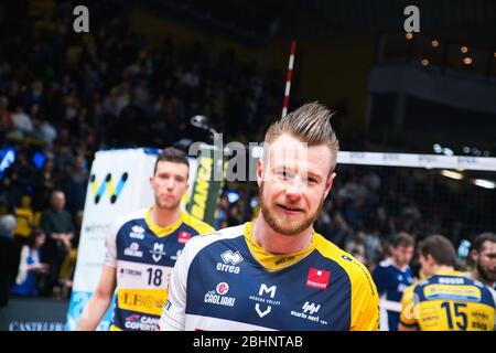 ivan zaytsev (09) (loe shoes modena) during Italian Volleyball Superlega Serie A season 2019/20, , modena, Italy, 01 Jan 2020 Stock Photo