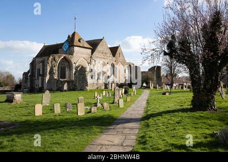 St Thomas the Martyr church, Winchelsea, East Sussex, England, United Kingdom, Europe Stock Photo