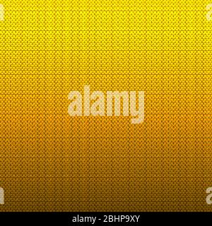Abstract yellow chevron pattern on gradient background and texture. Vector illustration Stock Vector