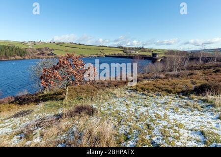 Digley Reservoir, near Holmfirth, West Yorkshire, England Stock Photo