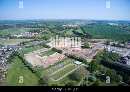 Persimmon development, Newport Shropshire Stock Photo