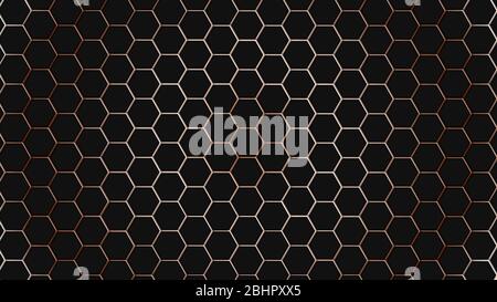 Colorfull hexagonal texture. Abstract background for design. Stock Photo