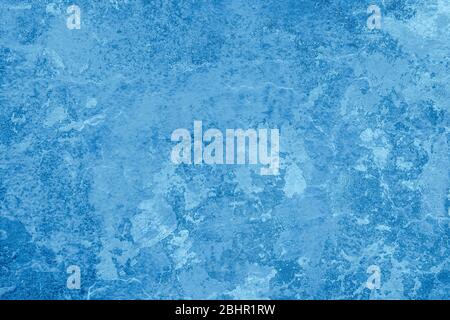 Blue texture, background similar to ice, wall, water or natural mineral with cracks and patterns Stock Photo