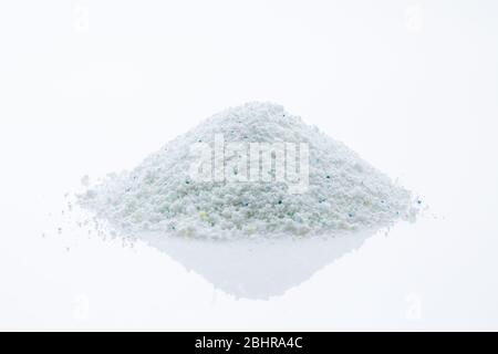 Washing powder isolated on white background Stock Photo