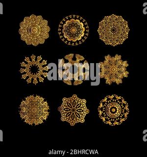 Ethnic vintage pattern Islamic design for your invitations in islamic style. Stock Photo