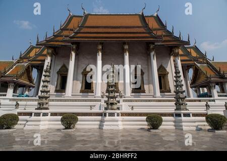 Wat Suthat temple in Bangkok , Thailand. Stock Photo