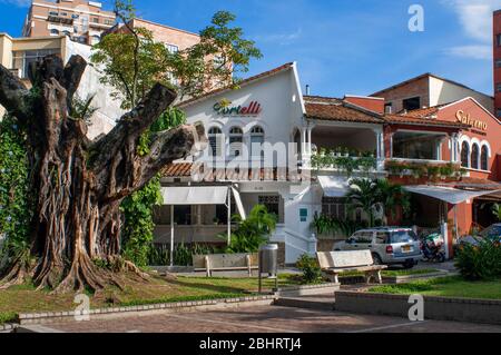 Tortelli Restaurant and Salerno restaurant in Cali the Cauca Valley, Colombia, South America Stock Photo