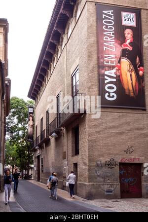 Museo Goya. Zaragoza. Aragón. España Stock Photo