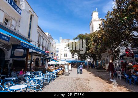 Place Moulay Hassan, Essaouira, Morocco Stock Photo