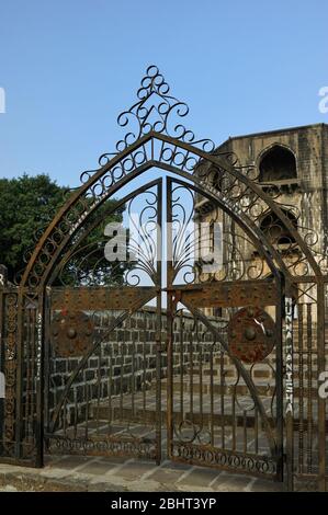 14 Nov 2011Entrance Gate of Salabat Khan's Dome or known as Chandbibi ka Mahal Ahmednagar Maharashtra INDIA Stock Photo