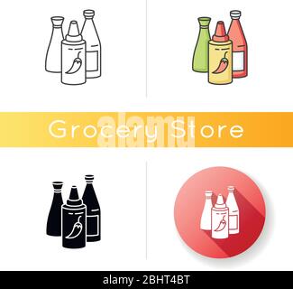 Sauces icon Stock Vector