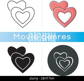 Cinema industry RGB color icon Stock Vector Image & Art - Alamy