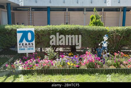 Slough, Berkshire, UK. 1st August, 2018. Wexham Park Hospital in Slough part of Frimley Health NHS Foundation Trust. Credit: Maureen McLean/Alamy Stock Photo